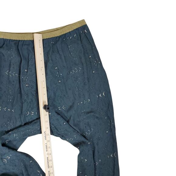 Donna Jessica Animal Print Pull On Pants Size 3 Lg Lagenlook Art to Wear USA - Picture 12 of 13